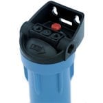 Pentek 158642 3/8" 3G Slim Line 10" Blue Housing