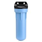 Pentek 158636 1/4" 3G Slim Line 10" Blue Housing