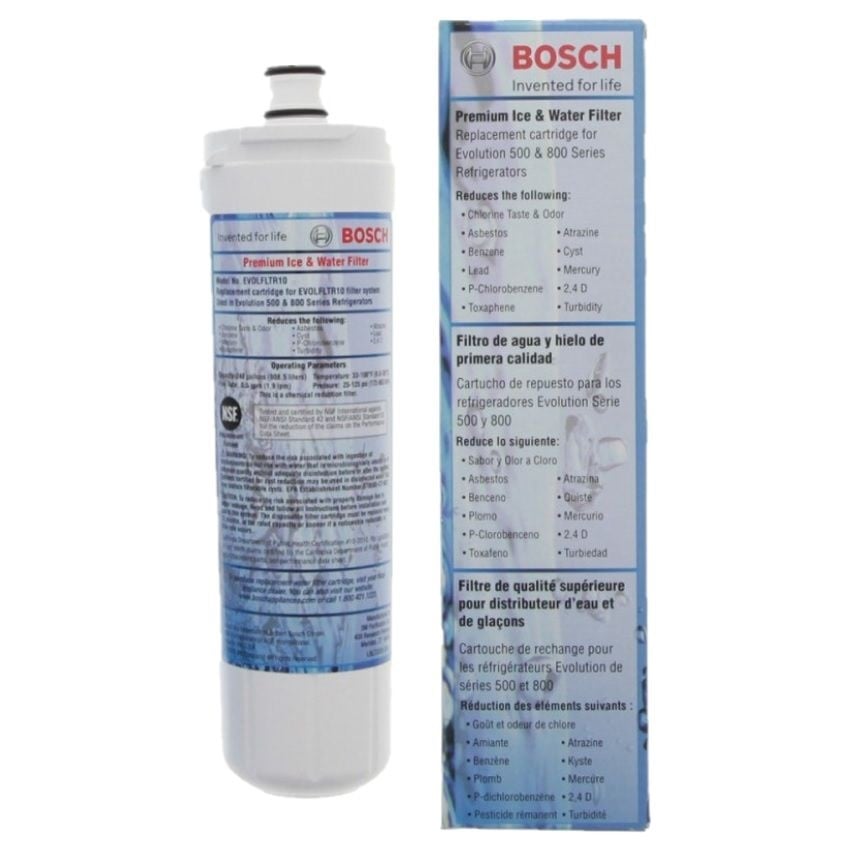 Bosch Refrigerator EVOLUTION 500 replacement part Bosch 640565 Premium Ice and Water Filter
