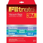 Eureka Vacuum Filters, Bags & Belts EUREKA CV2104 replacement part Eureka CV-2 Vacuum Bags / Kenmore Central Vacuum 3-Pack