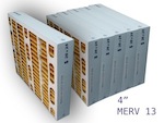 Filters Fast MERV 13 4" Furnace Filter - 6 Pack