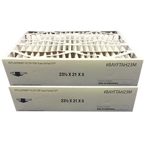 BAYFTAH23M Filters Fast&reg; FFC21235TRNM13 Replacement for Trane BAYFTAH23M, 21x23x5 Perfect Fit- 2-Pack