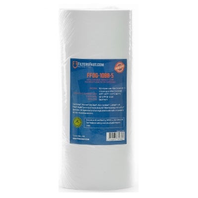 Filters Fast&reg; FFDG-10BB-5 Replacement for Aqua-Flo PPMB-10-10BV Sediment Water Filter