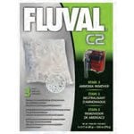 Fluval Aquarium Filters FLUVAL C2 replacement part Fluval Ammonia Remover for Fluval C2 Filter 3pk