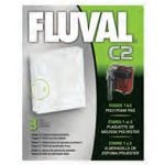 Fluval Aquarium Filters FLUVAL C2 replacement part Fluval C2 Poly Foam Pad 14008 Aquarium Filter 3-Pack