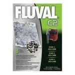 Fluval Aquarium Filters FLUVAL C2 replacement part Fluval C2 Zeo-Carb Aquarium Filter Inserts 3 pk