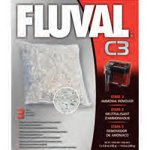 Fluval Aquarium Filters FLUVAL C3 replacement part Fluval Ammonia Remover for Fluval C3 Filter 3pk