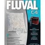 Fluval Aquarium Filters FLUVAL C4 replacement part Fluval Ammonia Remover for Fluval C4 Filter 3pk