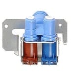GE Refrigerator HST25IFMCCC replacement part GE WR57X10032 Dual Solenoid Water Valve with Guard