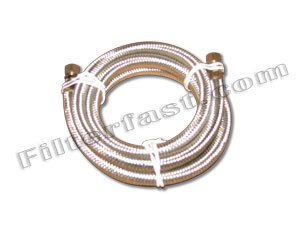5 foot Stainless water line ice maker connector