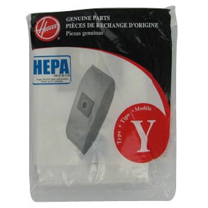 Genuine Hoover Type Y HEPA Vacuum Bags - 2-Pack