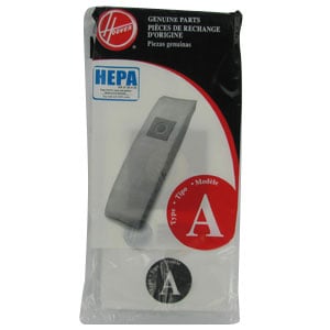 Genuine Hoover Type A HEPA Vacuum Bags Replacement for 3M Filtrete 64700  - 2-Pack