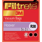 Hoover Vacuum Filters, Bags & Belts ALL HOOVER CANISTERS USING TYPE R30 BAGS replacement part Hoover R30 Allergen Vacuum Bags & Filters