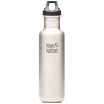 Klean Kanteen 27 oz Bottle & Loop Cap - Brushed