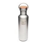 Klean Kanteen 27oz Reflect & Bamboo Cap (Brushed)