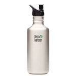 Klean Kanteen 40 oz Bottle & Sport Cap 2.0 Brushed
