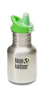 Kid Kanteen 12 oz Sippy - Brushed Stainless Bottle