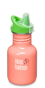 Kid Kanteen 12 oz. Stainless Sippy - Living Coral