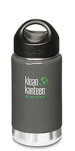 Klean Kanteen Wide Insulated 12oz Stainless - Gray