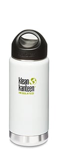 Klean Kanteen Wide Insulated 16oz Stainless- White