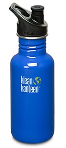 Klean Kanteen Classic 18oz Stainless - Ocean Blue