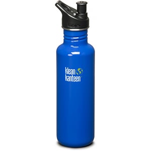 Klean Kanteen Classic 27oz Ocean Blue Water Bottle