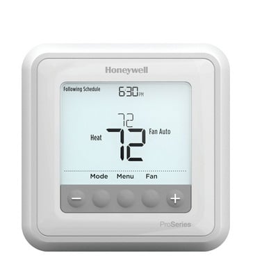 Honeywell T4 Pro 2H/1C Thermostat Replacement For Honeywell PRO 4000 2H/1C