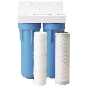 8 stage water filter dual