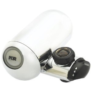 PUR Faucet Mount Filter 3-Stage Horizontal Chrome
