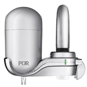 PUR Faucet Mount Filter 3-Stage Stainless Steel 3-Pack