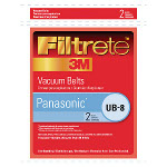 Panasonic Vacuum Filters, Bags & Belts ALL PANASONIC UPRIGHT VACUUM CLEANERS WHICH USE ST replacement part Panasonic UB-8 Vacuum Belt Replacements 2-Pack
