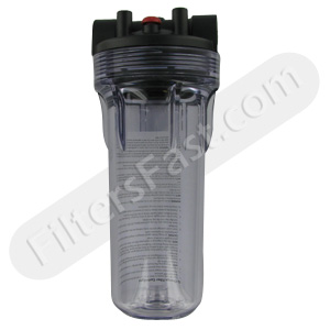 Pentek 150587 3/4" Clear 10" 3G Standard Housing