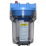 Pentek 158133 Clear Filter Housing 1/4" FPT