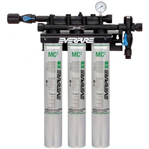 Everpure QC7I Triple Filter Head & MC2 Cartridges