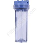 Pentek 158008 3/8" NPT Slim Line 10" Clear Housing