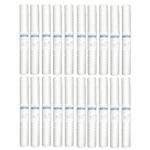 - Water Filters MOST STANDARD 20-INCH FILTER HOUSINGS replacement part Hydronix 20" String Wound Filter  - 100 Micron- 20-Pack