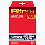 Samsung Vacuum Filters, Bags & Belts SAMSUNG 6300 SERIES replacement part Samsung 5800, 5900 & 6300 Vacuum Bags 3-Pack