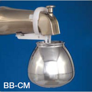 Sprite Bath Ball Faucet Filter - Chrome