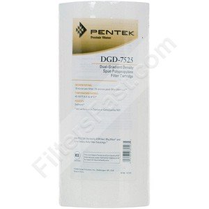 Pentek DGD-7525 Big Blue Dual Gradient Filter