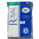 Royal Aire Vacuum Filters, Bags & Belts ROYAL 1030Z replacement part Dirt Devil Type B Vacuum Cleaner Bags - 10-Pack