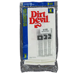 Dirt Devil Vacuum Filters,Bags & Belts ROYAL 702 replacement part Dirt Devil TYPE E Vacuum Cleaner Bag