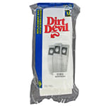 Dirt Devil Vacuum Filters, Bags & Belts DIRT DEVIL MODEL M086300 replacement part Dirt Devil Type U Vacuum Cleaner Bag 10 Pack 3920048001