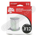 Dirt Devil F12 HEPA Vacuum Filter Cartridge