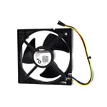 GE Refrigerator GFE28GBLCTS replacement part GE WR60X25858 Freezer Evaporator Fan Motor