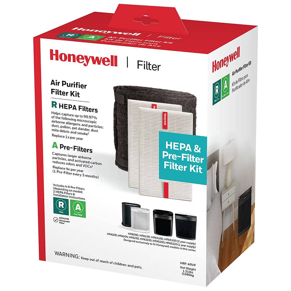 Honeywell HRFARVP True HEPA Filter Value Combo Pack
