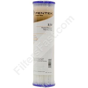 Pentek R30 Pleated Polyester Filter Cartridge