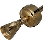  Shower Filters MOST RESIDENTIAL SHOWERS AND BATHS replacement part Sprite SLB-PB-A, Shower Head Filter Slim Line - Polished Brass