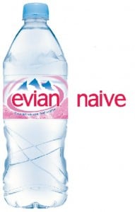 Evian spells naive backwards