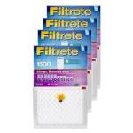 Filtrete Smart Air Filter S-2004-4 14"x25"x1", 1500 MPR- 4-Pack