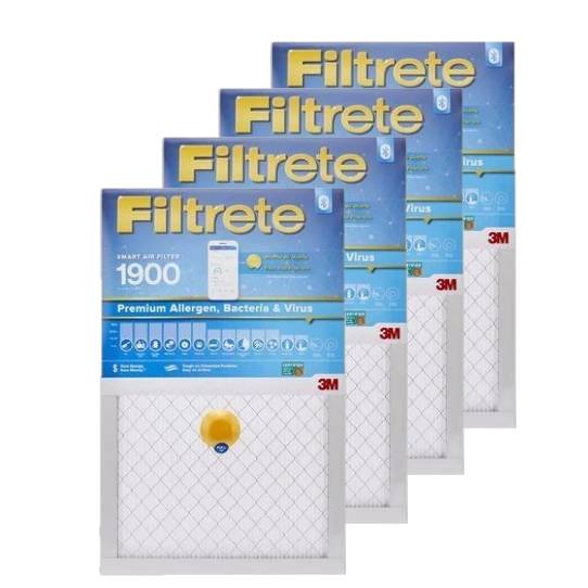 Filtrete Smart Air Filter S-UA22-4 20"x30"x1", 1900 MPR - 4-Pack